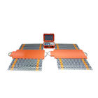 Elektronische 15m tragbare Schritt-Platten-Plattform der Anhänger-Wiegebrücken-10mm