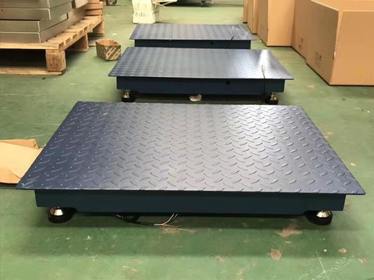 Schwerlast-Digital-Floor-Skala Industrie-Niedrigprofil-Paletten-Skala Kohlenstoffstahl Q235B Bau
