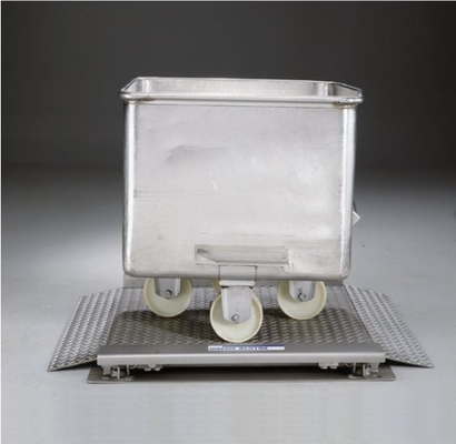 Edelstahl-Bodenwaage 2888S-SS | 0,5 kg | 60 x 60 cm (24x24 Zoll) Hochleistungs-Wiegeplattform