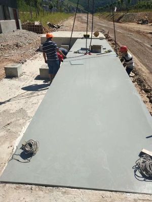 Bergbau-Brückenwaage-Wiegebrücke, 10 Tonnen-wiegende Skala Pitless-Art Wiegebrücke