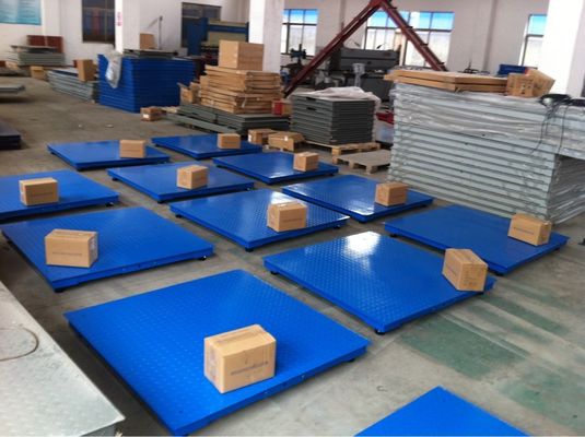 Hochleistungs-Industriebodenwaagen 5000 kg, flache Bauweise