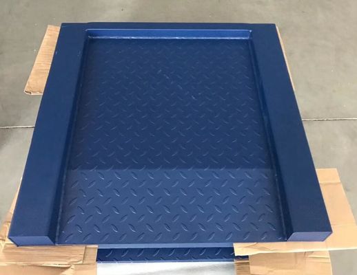 Industrielle Niedrigprofil-Edelstahl-Bodenwaage Mettler Toledo 500Kg / 1000Kg 1,2x1.2M