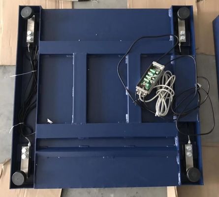 Industrielle Niedrigprofil-Edelstahl-Bodenwaage Mettler Toledo 500Kg / 1000Kg 1,2x1.2M
