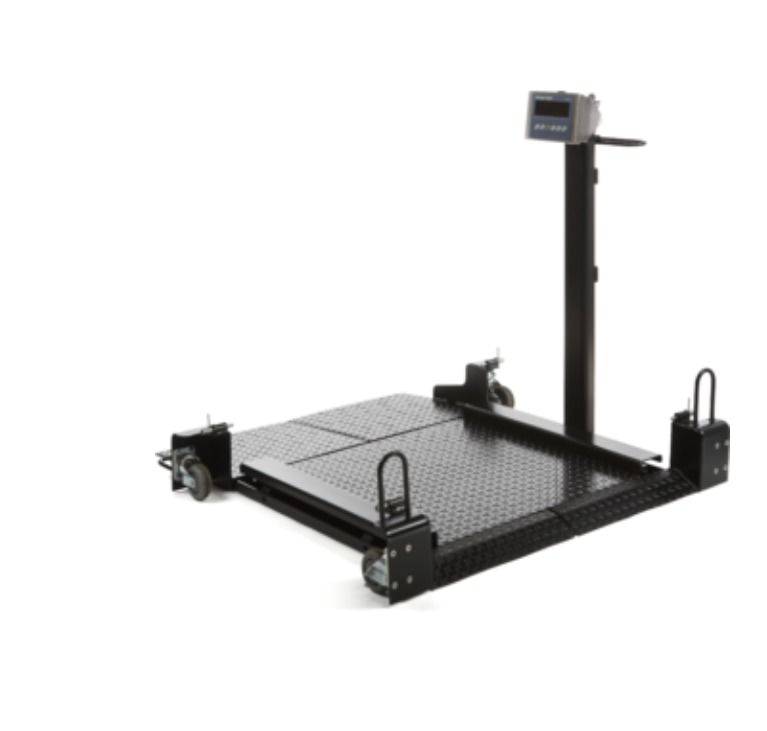 2888P-MS Bodenwaage 0,5K | 30x30 Industrieplattform für Präzisionswägung