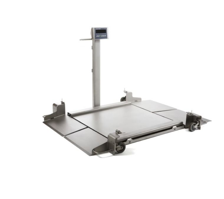 2888P-SS Bodenwaage - 0,5K Kapazität - 24x24 Industrieplattform mit 1 Fuß Kabel