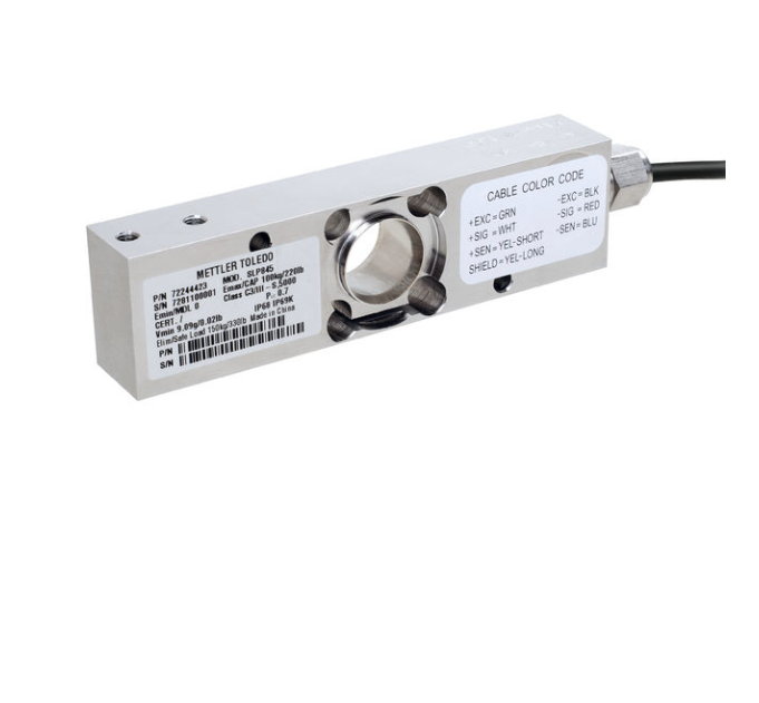 Industrielle SLP845 100kg Wägezelle – C3/20g zertifiziert, 3m Kabel für präzise Lastmessung