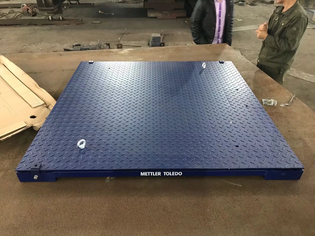Metter Toledo flaches Meter der Edelstahl-Boden-Skala-500Kg 1000Kg 1.2x1.2