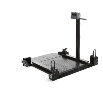 2888P-MS Bodenwaage 0,5K | 30x30 Industrieplattform für Präzisionswägung